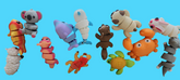 Cute 3d Fridge magnets